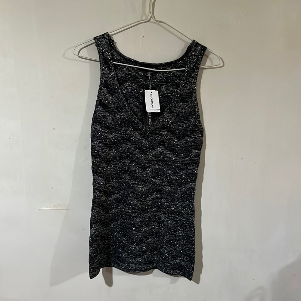 New with tags le chateau sparkling shirt